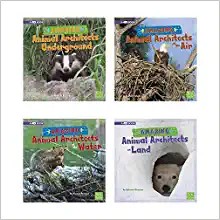 Amazing Animal Architects by Rebecca Rissman, Yvonne Pearson, Mari C. Schuh cover