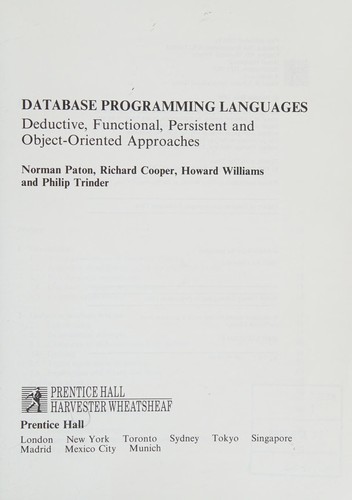 Database Programming Languages (Phi)