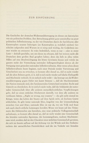 Carl Goerdeler und die deutsche Widerstandsbewegung / Gerhard Ritter by Ritter, Gerhard cover