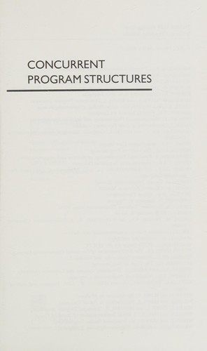 Concurrent program structures