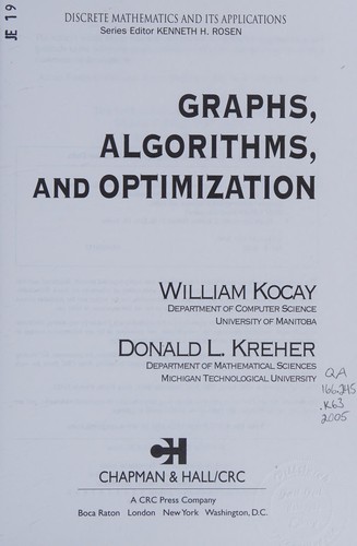 Graphs, algorithms, and optimization