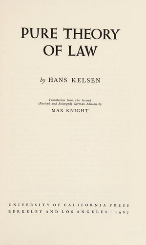 Pure Theory of Law