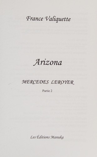 Mercedes Leroyer by France Valiquette cover