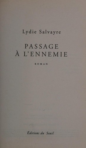 Passage à l'ennemie