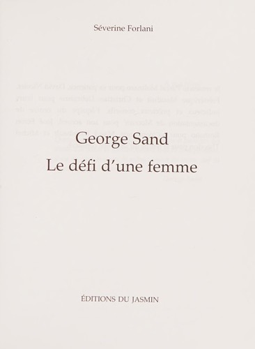 George Sand