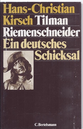 Tilman Riemenschneider by Frederik Hetmann cover