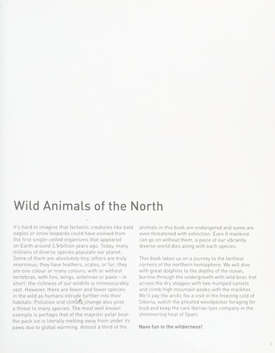 Wild animals of the north