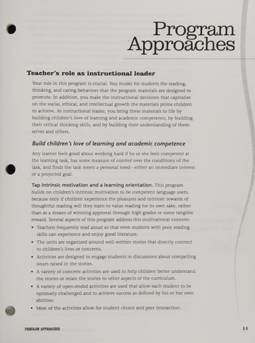 Program manual