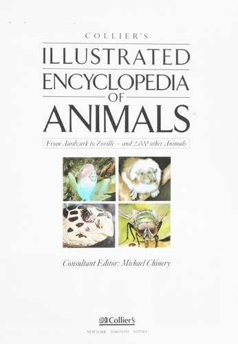 Collier's illustrated encyclopedia of animals by Michael Chinery cover