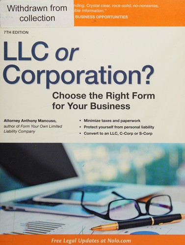 LLC or corporation?