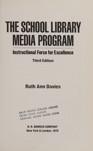 The School Library Media Program