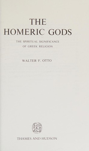 The Homeric gods