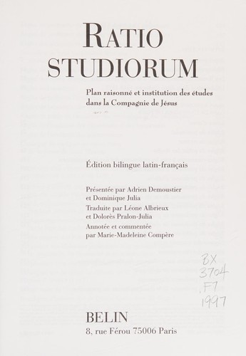 Ratio studiorum