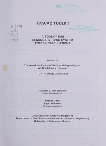 HVAC 2 toolkit