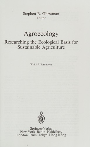 Agroecology