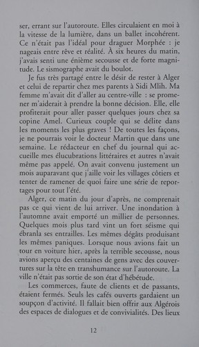 La faille by Slimane Aït Sidhoum cover