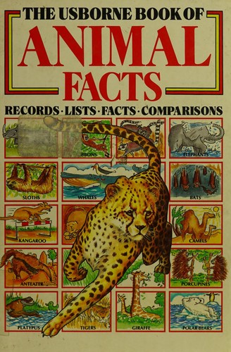 Usborne Book of Animal Facts by Usborne cover