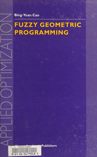 Fuzzy geometric programming