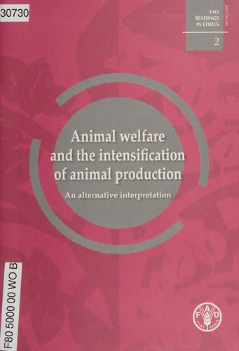 Animal welfare and the intensification of animal production
