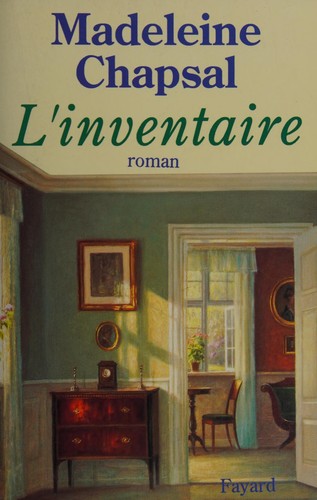 L' inventaire by Nuno Júdice cover