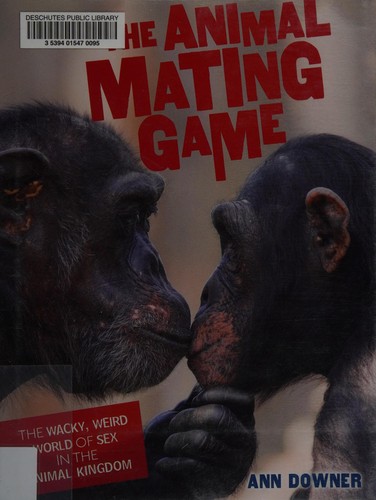 The animal mating game by Ann Downer cover