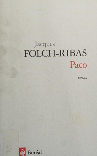 Paco by Jacques E. Folch-Ribas cover