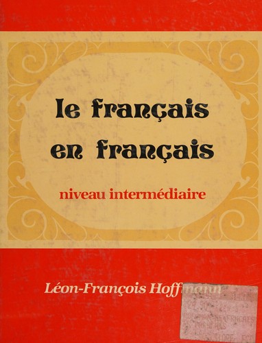 Le français en français by Léon-François Hoffmann cover