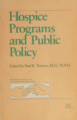 Hospice programs and public policy