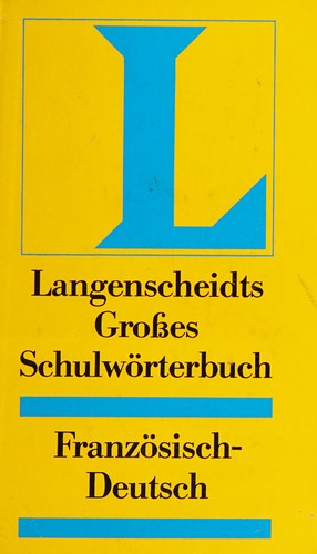 Französisch - Deutsch by Ernst Erwin Lange-Kowal cover