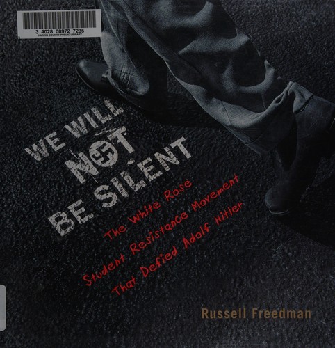 We will not be silent