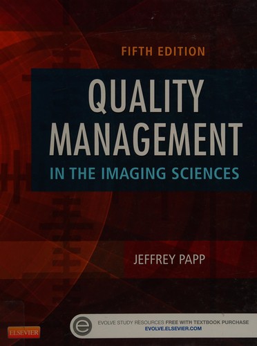 Quality management in the imaging sciences