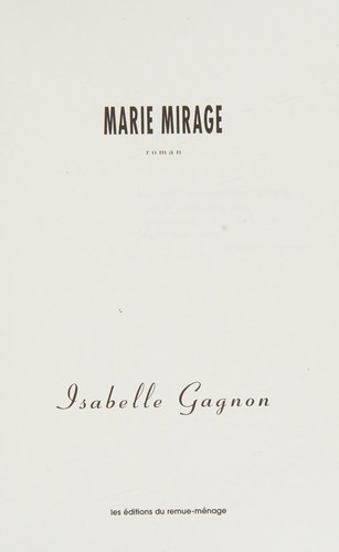 Marie Mirage