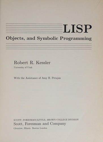 LISP, objects, and symbolic programming