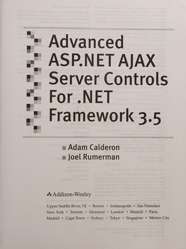 Advanced ASP.NET AJAX server controls for .NET framework 3.5