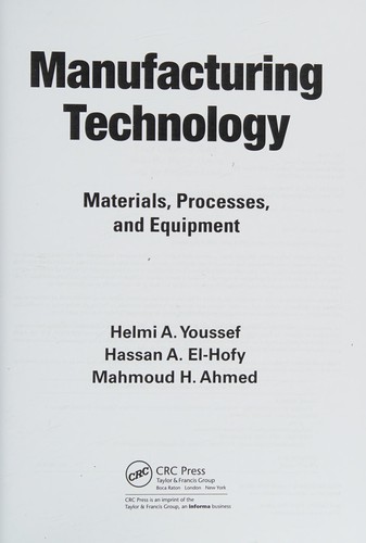Manufacturing technology