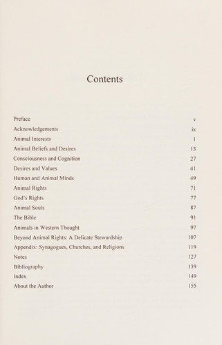 Animal minds, animal souls, animal rights