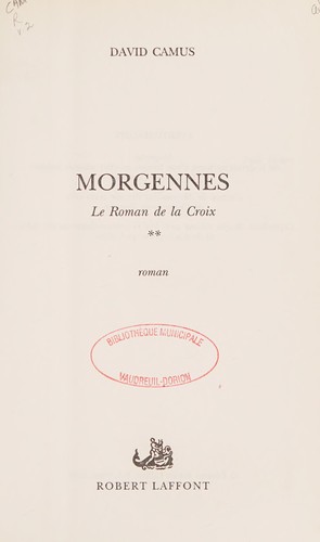 Morgennes by David Camus cover
