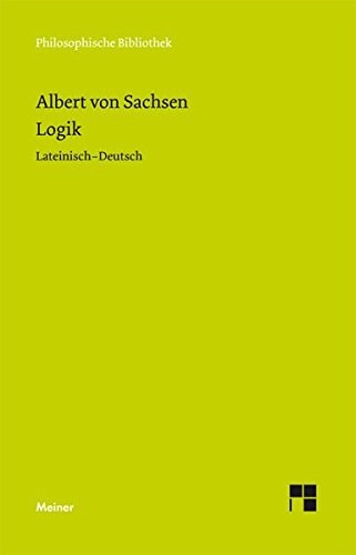Logik by Albertus de Saxonia cover
