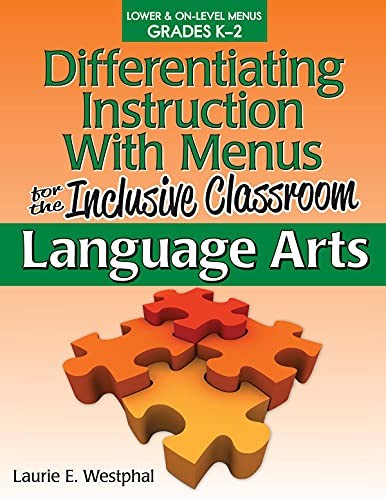 Differentiating Instruction with Menus for the Inclusive Classroom