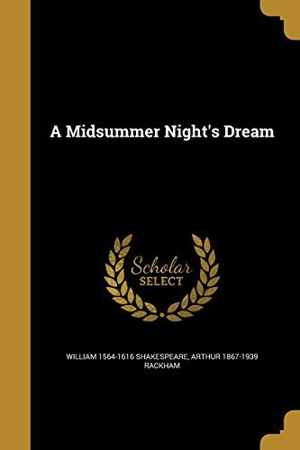 Midsummer Nights Dream by William Shakespeare cover