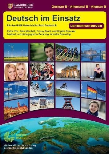 Deutsch Im Einsatz Teacher's Book by Katrin Fox, Alan Marshall, Conny Brock, Sophie Duncker, Annette Duensing cover
