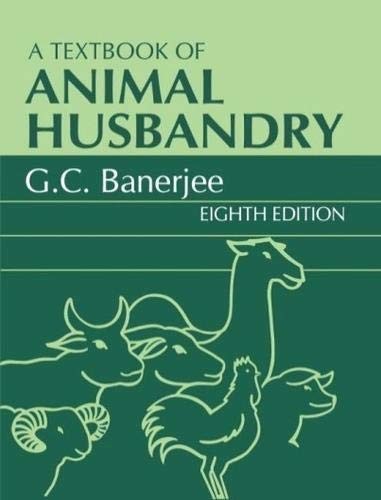 Textbook Animal Husbry by G. C. Banerjee cover