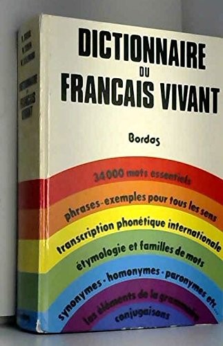 Dictionnaire du français vivant by Maurice Davau cover