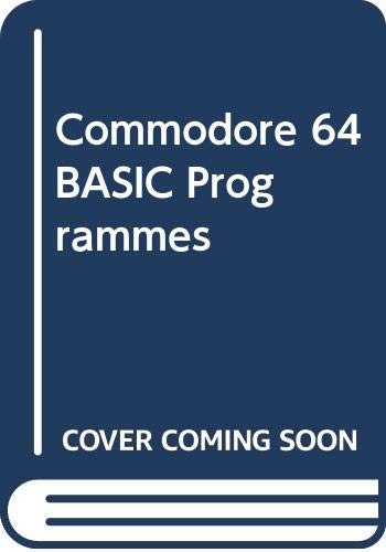 Commodore 64 BASIC programs by Timothy Orr Knight cover