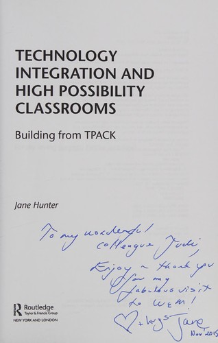 Technology Integration and High Possibility Classrooms