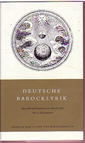 Deutsche Barocklyrik by Max Wehrli cover