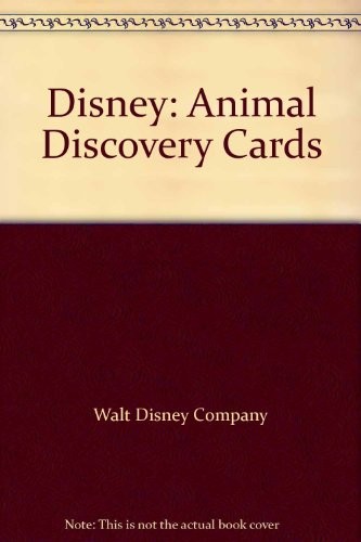 Animal Discovery Cards by Disney Press cover