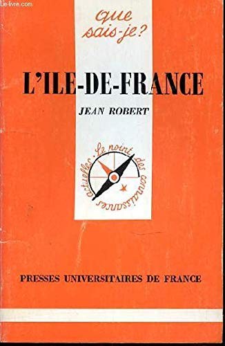 L 'Ile-de-France by Jean Robert cover
