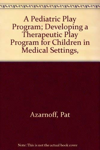 A pediatric play program