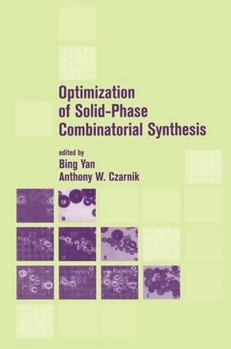 Optimization of solid-phase combinatorial synthesis